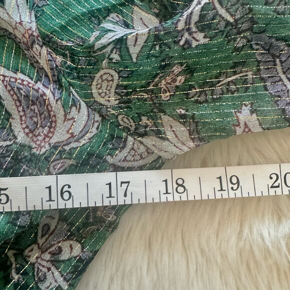 Hemant & Nandita Paisley Print Lisa Short Dress Small NWOT - Picture 15 of 16